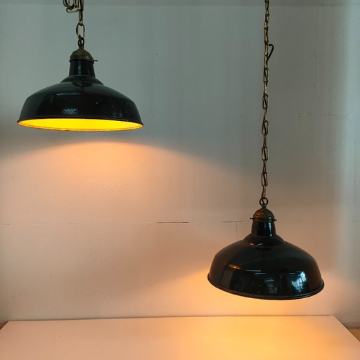 Industrielle Vintage-Café/Deckenlampe Metall/Maillen (4 auf Lager)