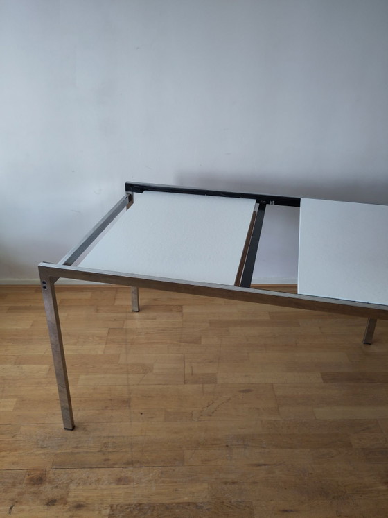 Pastoe TU30 cromo extensible Mesa de comedor – Mesas de comedor, Metal (photo 14 of 15)