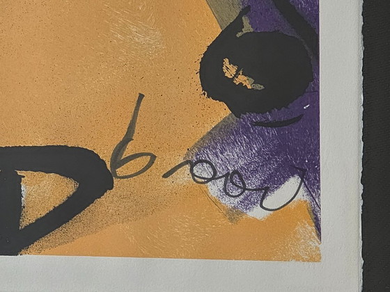 Image 1 of Herman Brood - Man with Horse - 79/100 - Hand signed