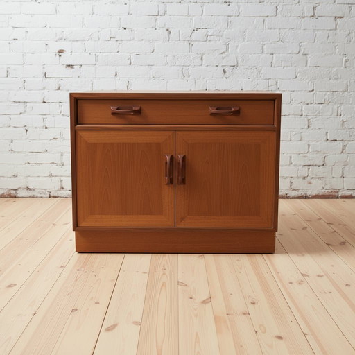 Cassettiera in teak con piano G