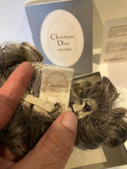 Christian Dior Women's Wig Gray, Silver, Blonde