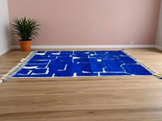 Berber rug in pure wool, handmade, 250x150 cm, made in Morocco. – Rugs & carpets (photo 6 of 10)