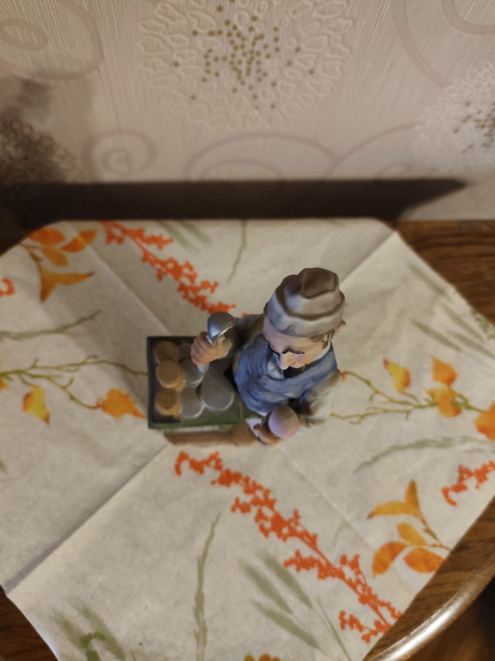 Vintage porcelain figurine, KC, Decorative Objects, Blue (photo 4 of 6)