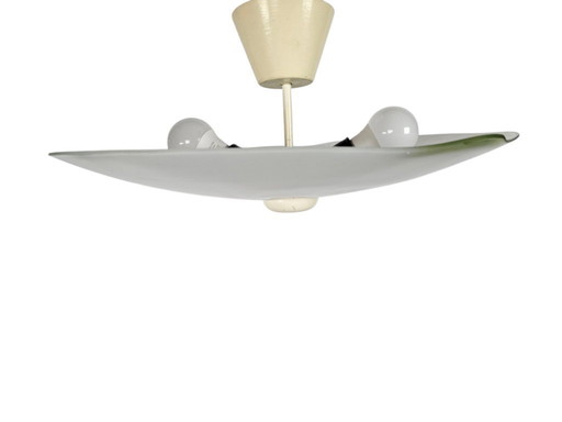 Philips - paraplulamp - glas - metaal - Holland - 1960's