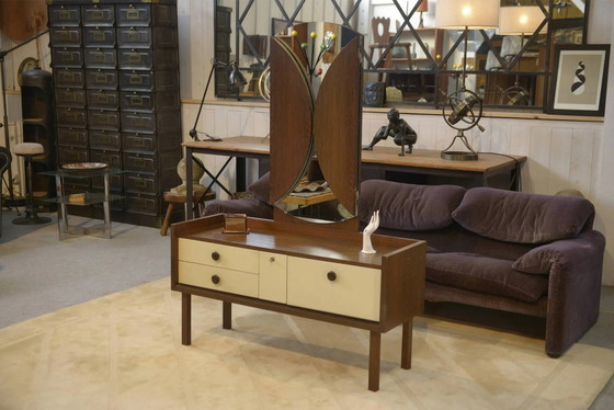 Wenge hairdresser from the 1990s – Dressing tables, Wood, Vintage (photo 3 of 12)