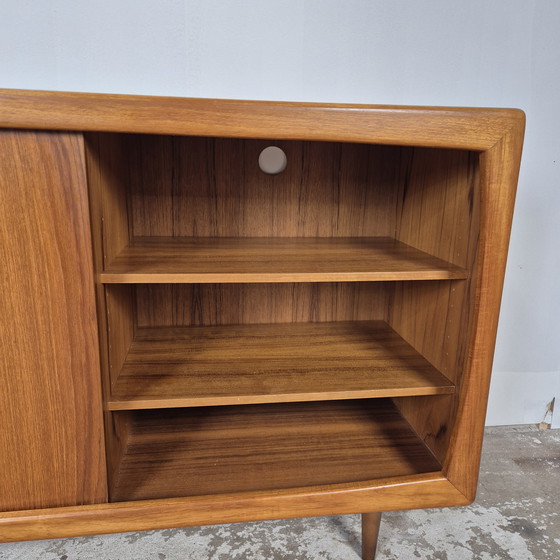 Image 1 of Credenza in teak vintage anni '60 Dyrlund, pensile e mobile TV