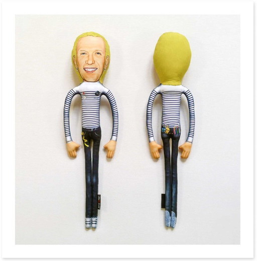 Cadeau van Jean Paul Gaultier | Couture woondecoratie | Kunstpop verzamelobject | Cadeau voor modefanaten