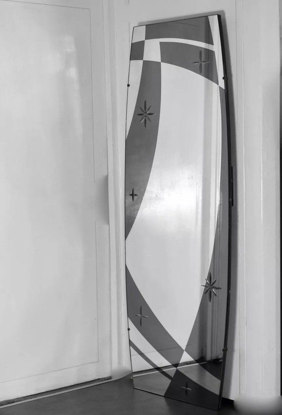 Image 1 of Miroir door Jacques Hitier, uitgegeven door Marly Frères, Frankrijk 1960