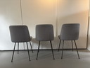 3x Rely HW9 Upholstered in 2 Colors Rewool Bronze Base