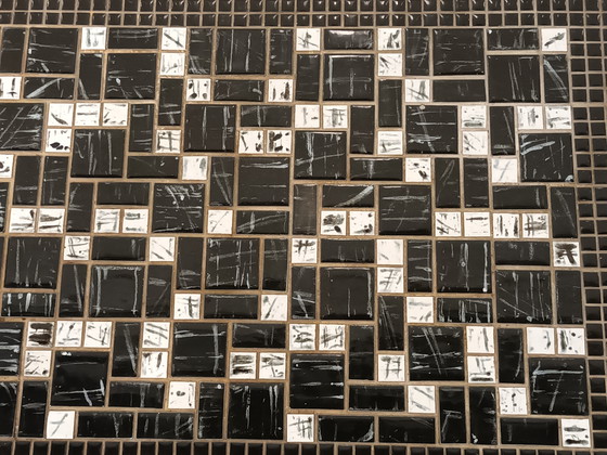 Image 1 of Tavolino da caffè vintage con mosaici