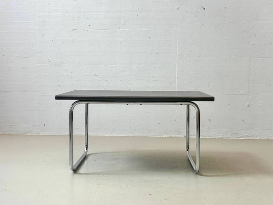 Vintage Bauhaus designer dining table by Victoria Baar, 1970s – Wood (photo 3 of 9)