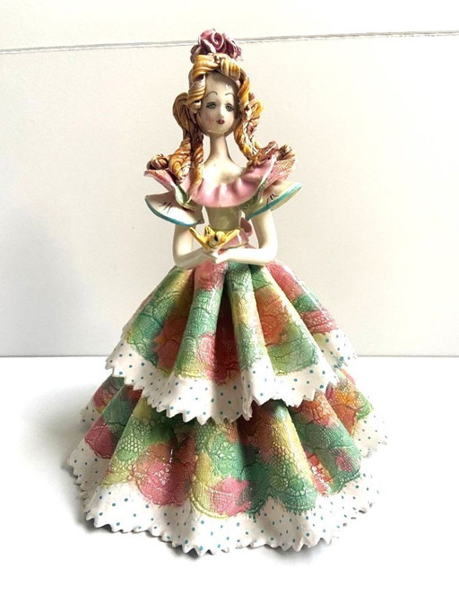 Collection Sujet Figurine Poupée Biscuit de Porcelaine Signée Cythère Napoléon III