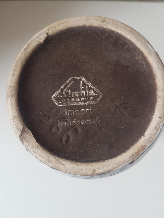 Image 1 of Vaso in ceramica Strehla, Germania, n. 998, dipinto a mano