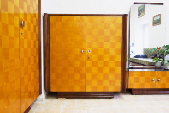 Image 1 of Juego de muebles "Tablero de ajedrez" de Jindřich Halabala
