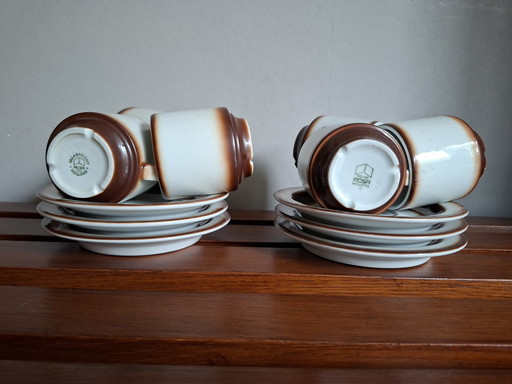 Mosa Maastricht Ceramic, set 6 pièces