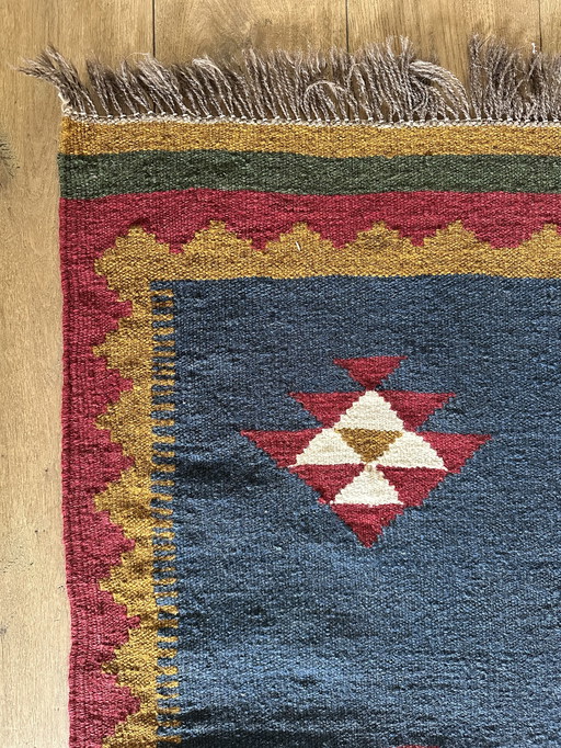 Authentic Handwoven Persian Kelim 114 x 100