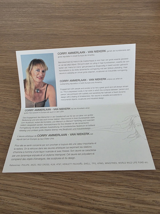 Image 1 of Corrie van Ammerlaan decanter + 4 glasses