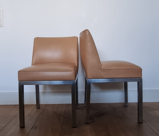 Image 1 of Chaises "Louise" uniques de Jules Wabbes, 1960, ensemble de 2
