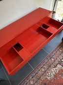 Buffet Artifort. Cabinet 01 - Bert van der Aa (2003) - Rouge