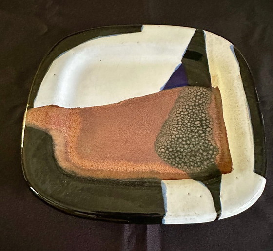 Image 1 of JACQUES POUCHAIN TABLEAU CERAMIQUE VINTAGE