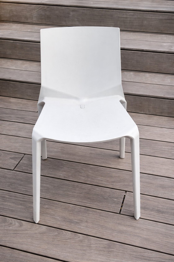 Image 1 of Kristalia Plana design stoelen – set van 6 – wit