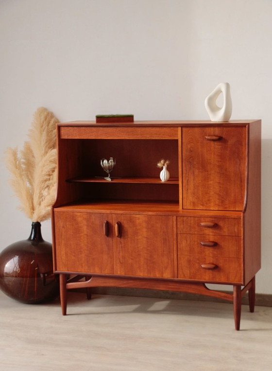 Image 1 of Credenza alta in teak vintage G-Plan