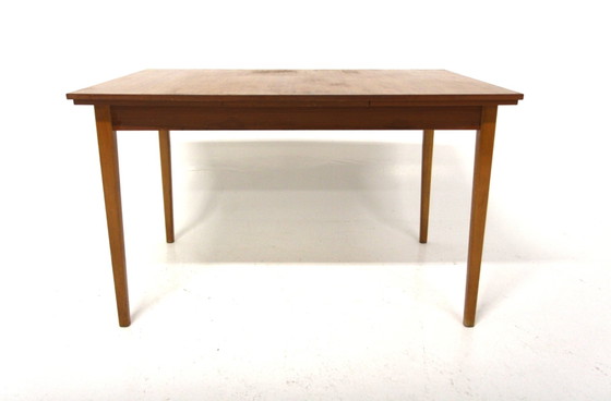 Teak Dining Table, Sweden, 1960, Scandinavian (photo 4 of 7)