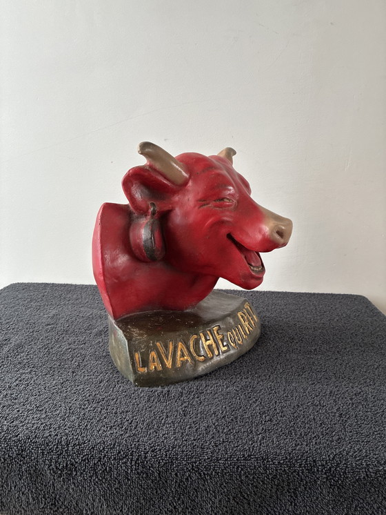 Image 1 of Immagine pubblicitaria vintage La Vache oui rit