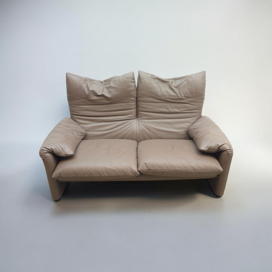 Image 1 of Cassina Maralunga suite sofá de diseño de dos plazas Magistretti