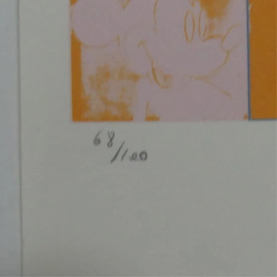 After Andy Warhol, Mickey Mouse, 1980s, Lithograph – Lithographs & prints, Paper (photo 4 of 7)