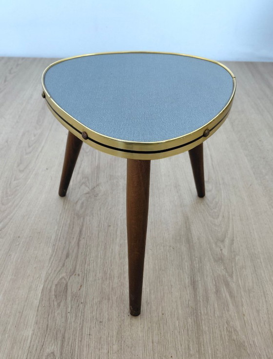 Image 1 of Tavolo per piante anni '50 con piano grigio