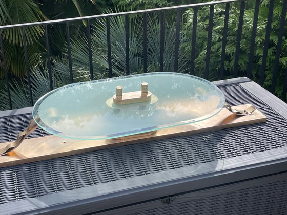 Image 1 of Elegante Art-Déco-Deckenleuchte, 1920er Jahre