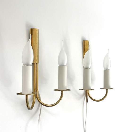 Image 1 of 2x Lampade doppie Lyskaer Danimarca Design metà secolo