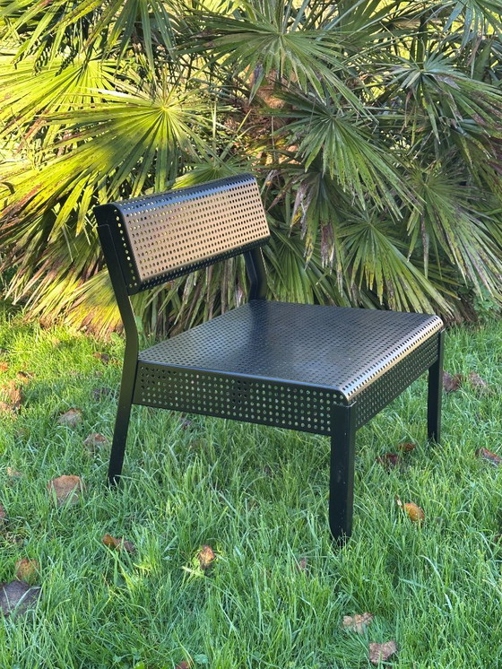 Image 1 of IKEA VINTAGE METALEN FAUTEUIL