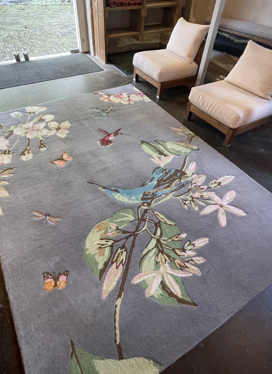 Image 1 of Brink and Campman Wedgwood Hummingbird carpet