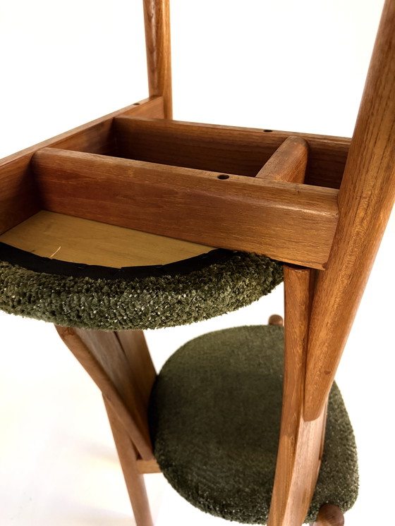 Image 1 of Satz von 6 restaurierten Esszimmerstühlen, Ansanger Møbler '70