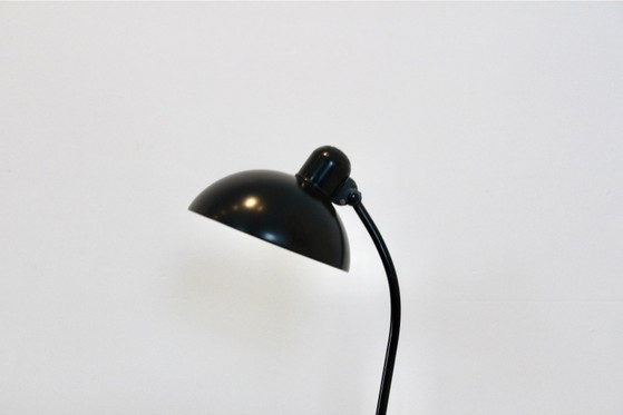 Lampada da tavolo regolabile in acciaio nero di Christian Dell per Kaiser Idell, Lampade da tavolo (foto 5 di 9)