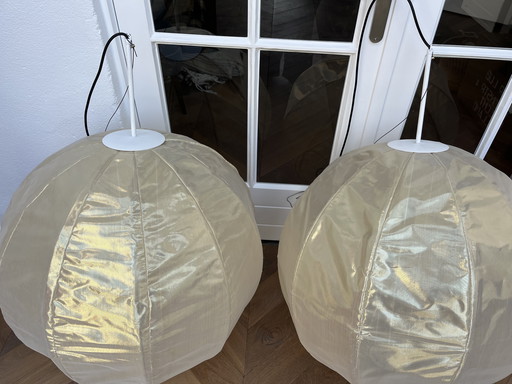 2 Lampen Leolux 80cm Omtrek