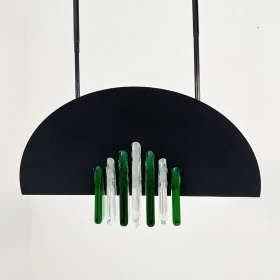 Image 1 of Postmoderne Murano plafondlamp van Mazzega, jaren 70.