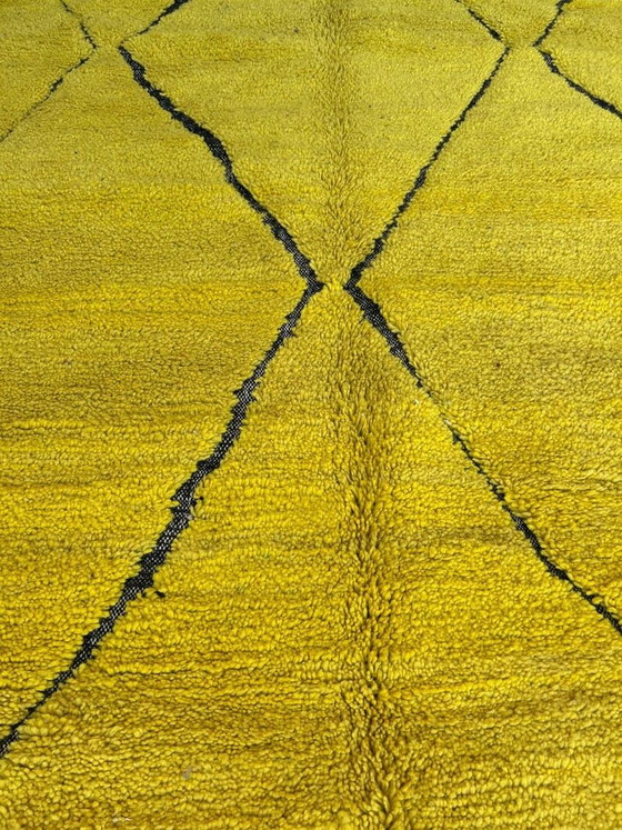 Traditioneel geel Berberkleed van natuurlijke wol, 150 cm x 250 cm – Accupunto, Vloerkleden en tapijten, Wool (photo 4 of 8)