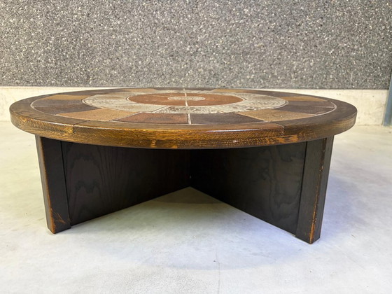 Deense salontafel van Tue Poulsen voor Haslev Mobelsnedkeri, jaren 60 – Haslev Møbelsnedkeri, Ceramic, Wood (photo 5 of 9)