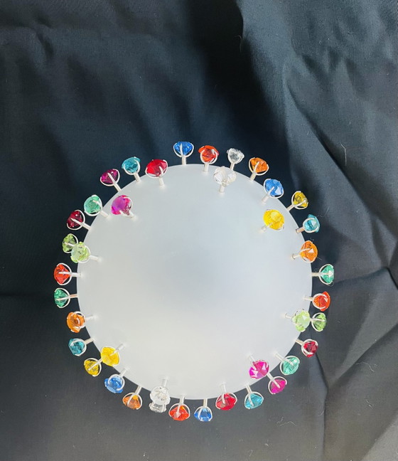 ✨ Zeldzame Vintage Swarovski Apollo Bowl van Borek Sipek – 1996 ✨ – Schalen, Crystal, Glass (photo 3 of 8)