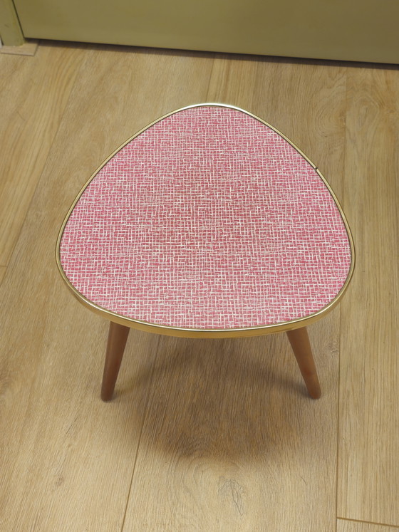 Image 1 of Table d'appoint vintage rose pour plantes