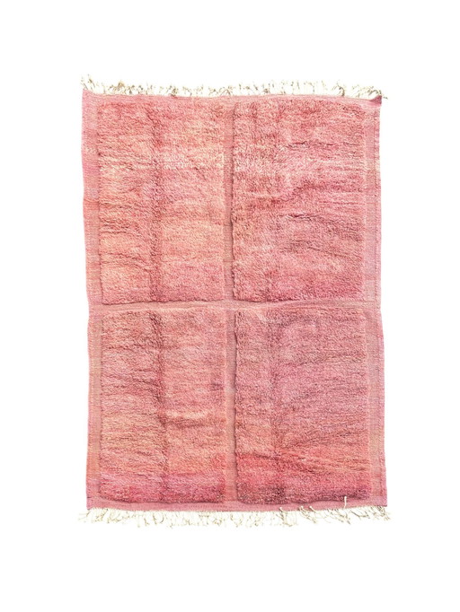 Ouarda - Tapis berbère marocain rose