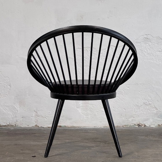 Image 1 of Set aus 4 „Circle“-Loungesesseln im Stil von Yngve Ekström, 1960