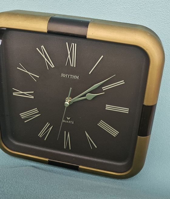 Image 1 of Orologio da parete Rhythm, Giappone, anni '80.