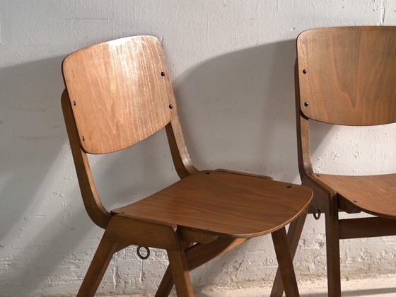 Poltrone lounge Thonet vintage (c.1950). Set di 2 pezzi – Mid Century Modern (photo 20 of 40)