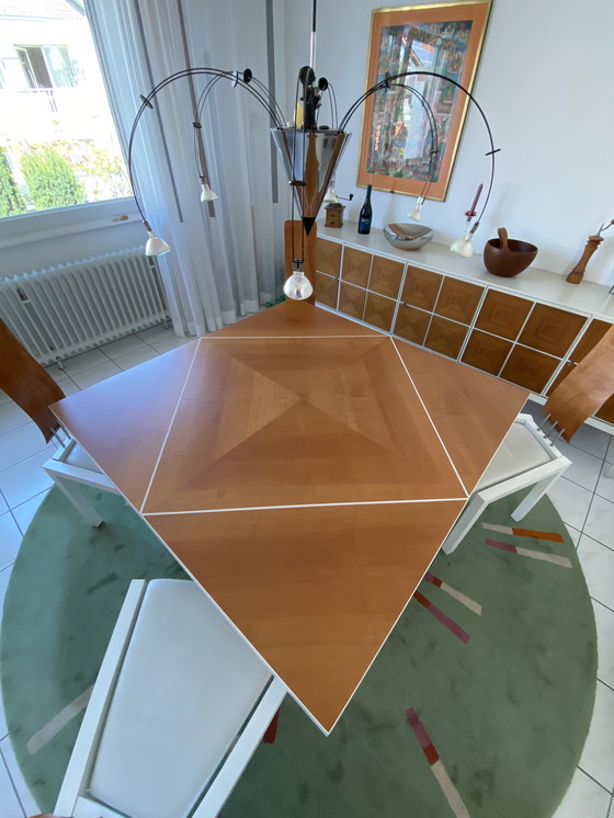 Image 1 of Rosenthal Quadrondro designtafel door Erwin Nagel