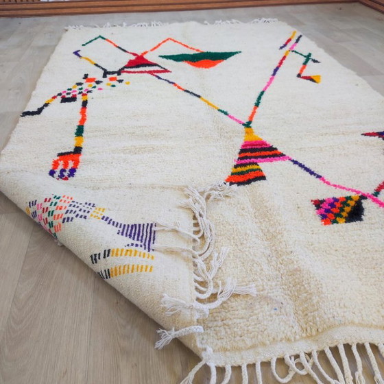 Autentico tappeto berbero marocchino tessuto a mano, 220 cm x 320 cm – Tappeti, Cotton (photo 9 of 11)