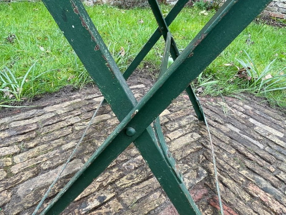 Image 1 of Folding table Garden table French antique